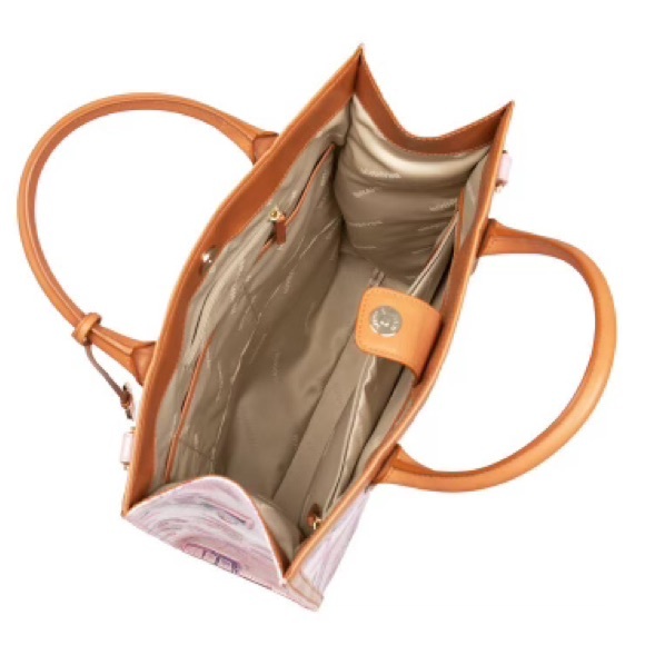 Brahmin Monique Optimism CopaCabana Genuine Embossed Lthr Tote/Hand/Shoulder Bag - Picture 10 of 16